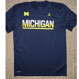 Nike Michigan Wolverines Jumpman T-shirt